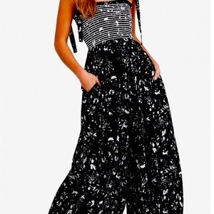 Free People - floral jumpsuit
